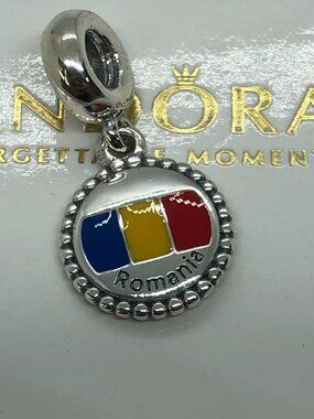 ✨🔥Pandora ROMANIA Flag Charm